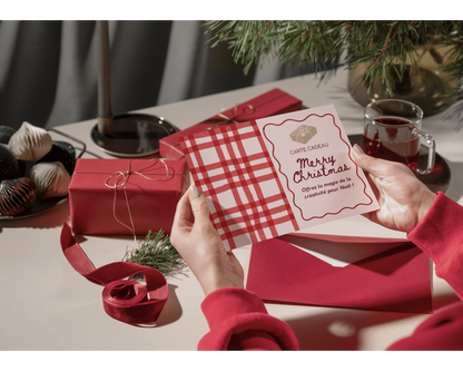 Carte cadeau - Moment créatif à offrir