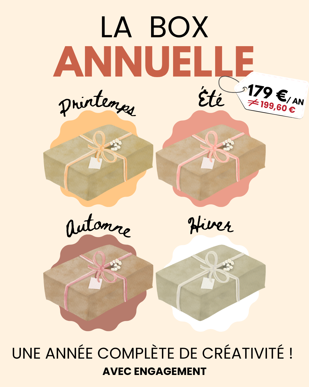 La Box Créative Annuelle
